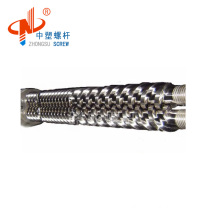 PP/PE parallel twin screw barrel for food extruder/inflating food extruder double co-rotation screws/plastic & rubber machinery